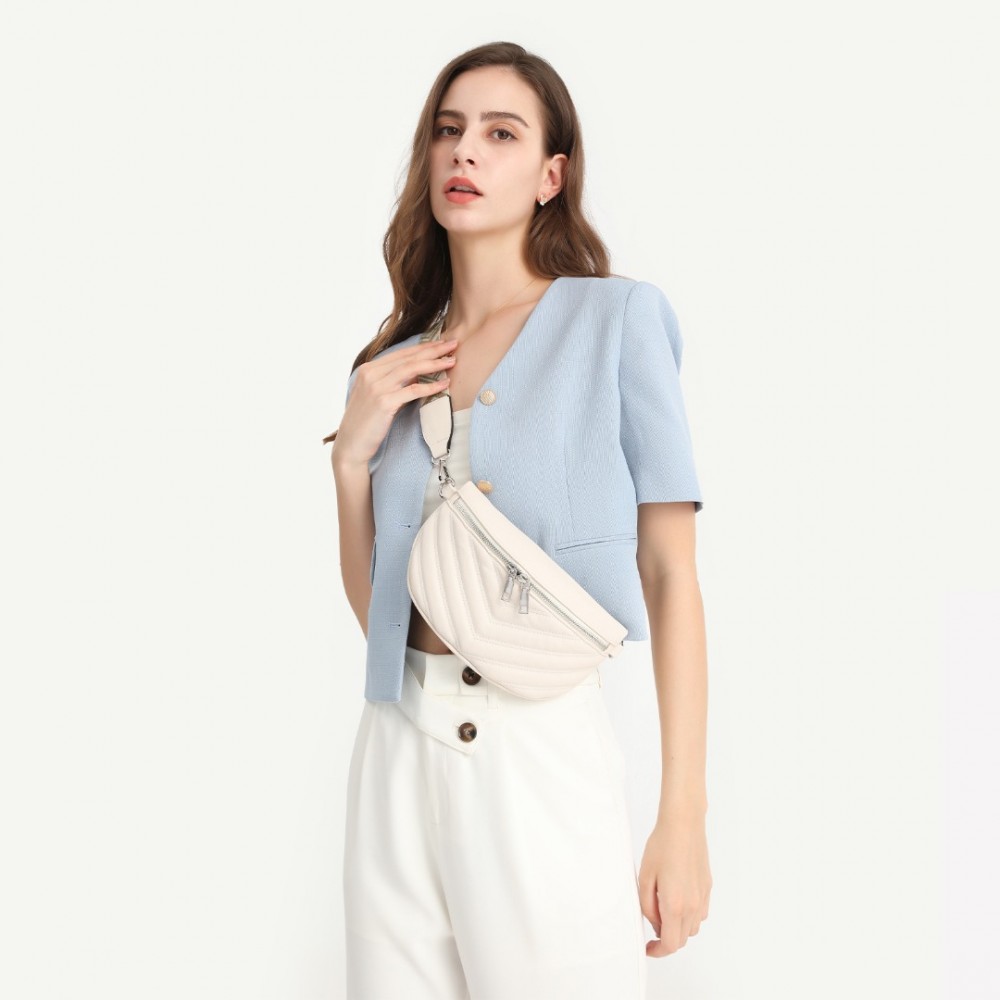 Miss Lulu dámska crossbody ľadvinka LB2309 GY LB2307-BG-(3)-1000x1000